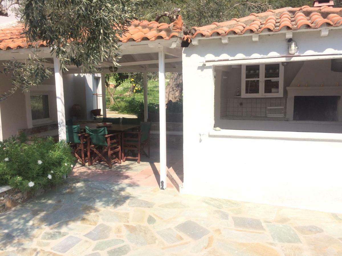 Villa Tillia Panormos  Ngoại thất bức ảnh